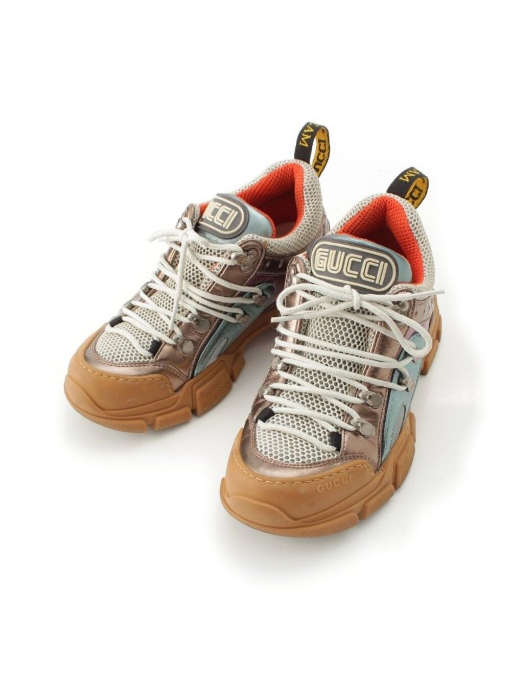 Gucci Flashtrek Mesh Sneakers Multicolor